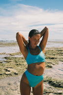 Malea Surf Bottom - Aqua Wash