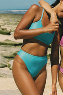 Malea Surf Bottom - Aqua Wash