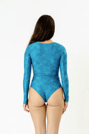 Kristen Surf Suit - Turquoise Swell
