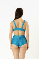 Patricia Bikini Top - Turquoise Swell
