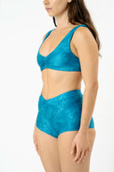 Patricia Bikini Top - Turquoise Swell