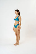 Patricia Bikini Bottom - Turquoise Swell