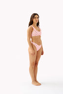 Patricia Bikini Bottom - Pink Check