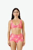 Patricia Bikini Top - Tropic Crush Reversible