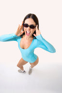 Kristen Surf Suit - Aqua Wash